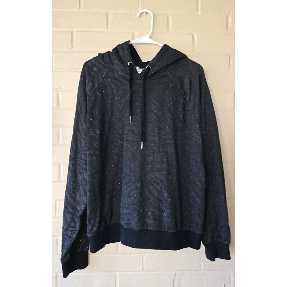 Ariat Womens Animal Instincts Zebra Print Hoodie Sweatshirt Size XL Sparkle